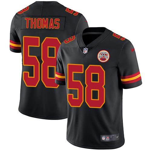 Nike Men & Women & Youth Chiefs 58 Derrick Thomas Black NFL Vapor Untouchable Limited Jersey,We sell and wholesale Nike Men & Women & Youth Chiefs 58 Derrick Thomas Black NFL Vapor Untouchable Limited Jersey on line form chian!